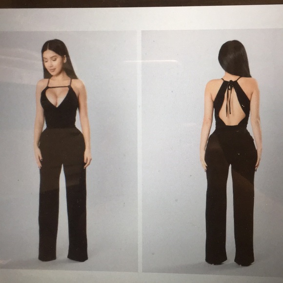 Fashion Nova Other - 🕺🏽Black jumpsuit💃🏽